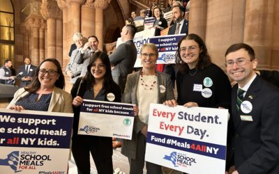 SOFSA Attends Statewide Advocacy Day: “In show of bipartisan support, N.Y. lawmakers join advocates to push for universal free school meals”